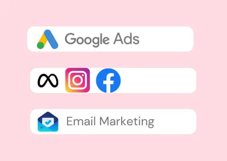 Multi-channel marketing workflow across email, LinkedIn, and phone